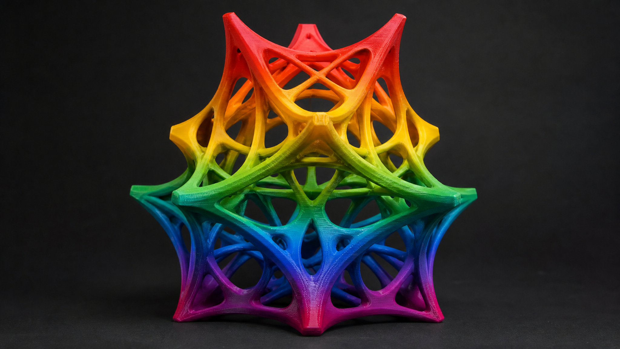 Full-color CMYK 3D print